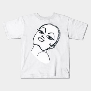 Femme (cut-out) Kids T-Shirt